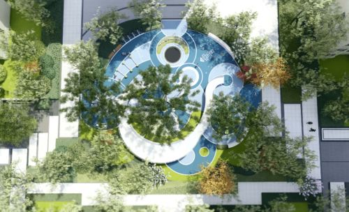 全齡關(guān)懷社區(qū)景觀篇 同昇 東壹區(qū),用藝術(shù)花園關(guān)照全家人的風景