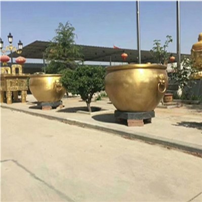 中山銅大缸- 暢銷產(chǎn)品(在線咨詢)-庭院景觀裝飾銅大缸擺件